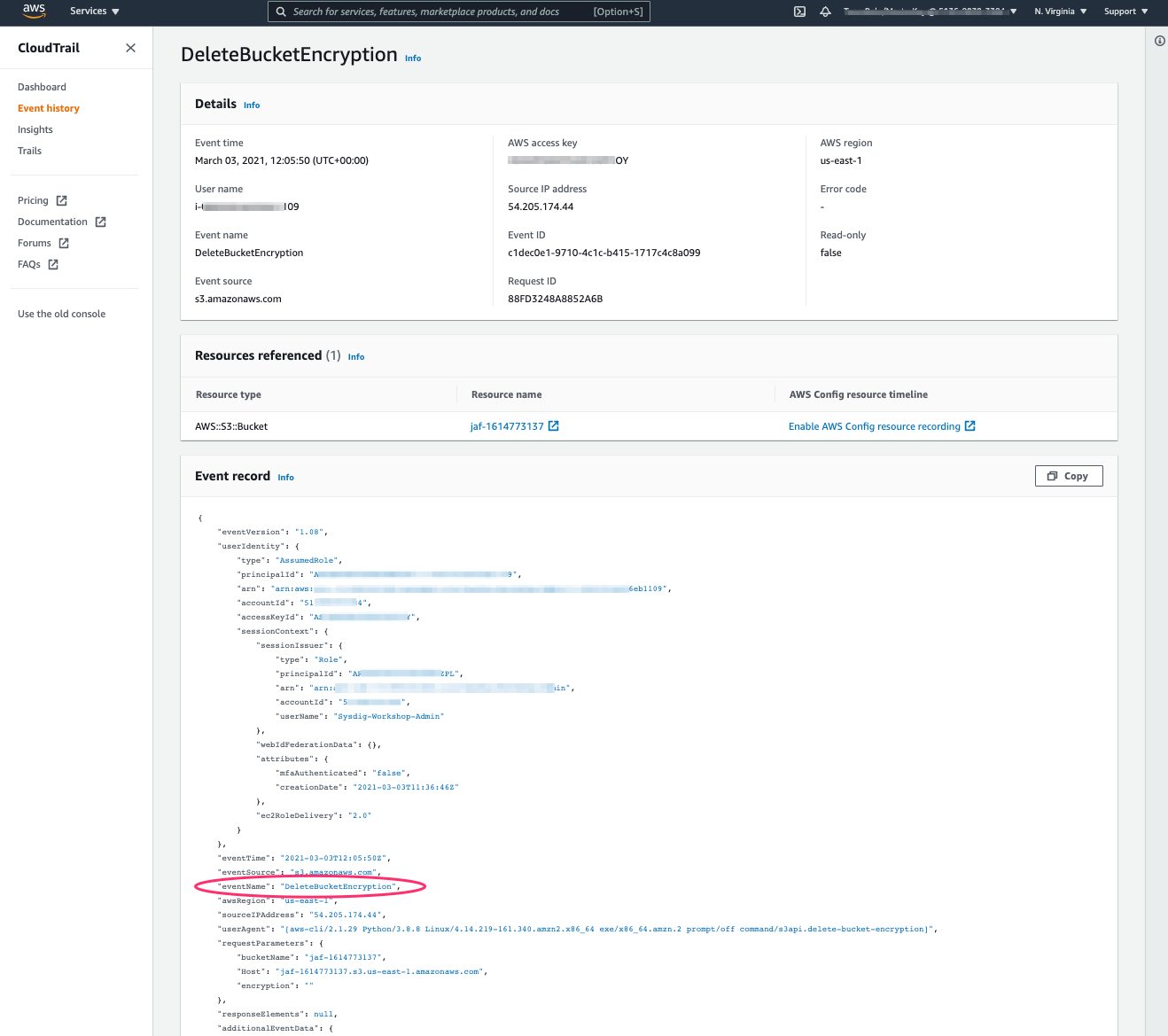 CloudTrail